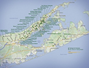 The Experience 1 Long Island Vineyards Map